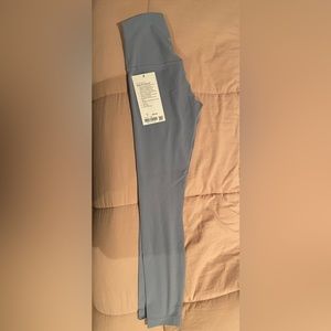 Brand new lululemon align HR 25” size 2 color chambray
